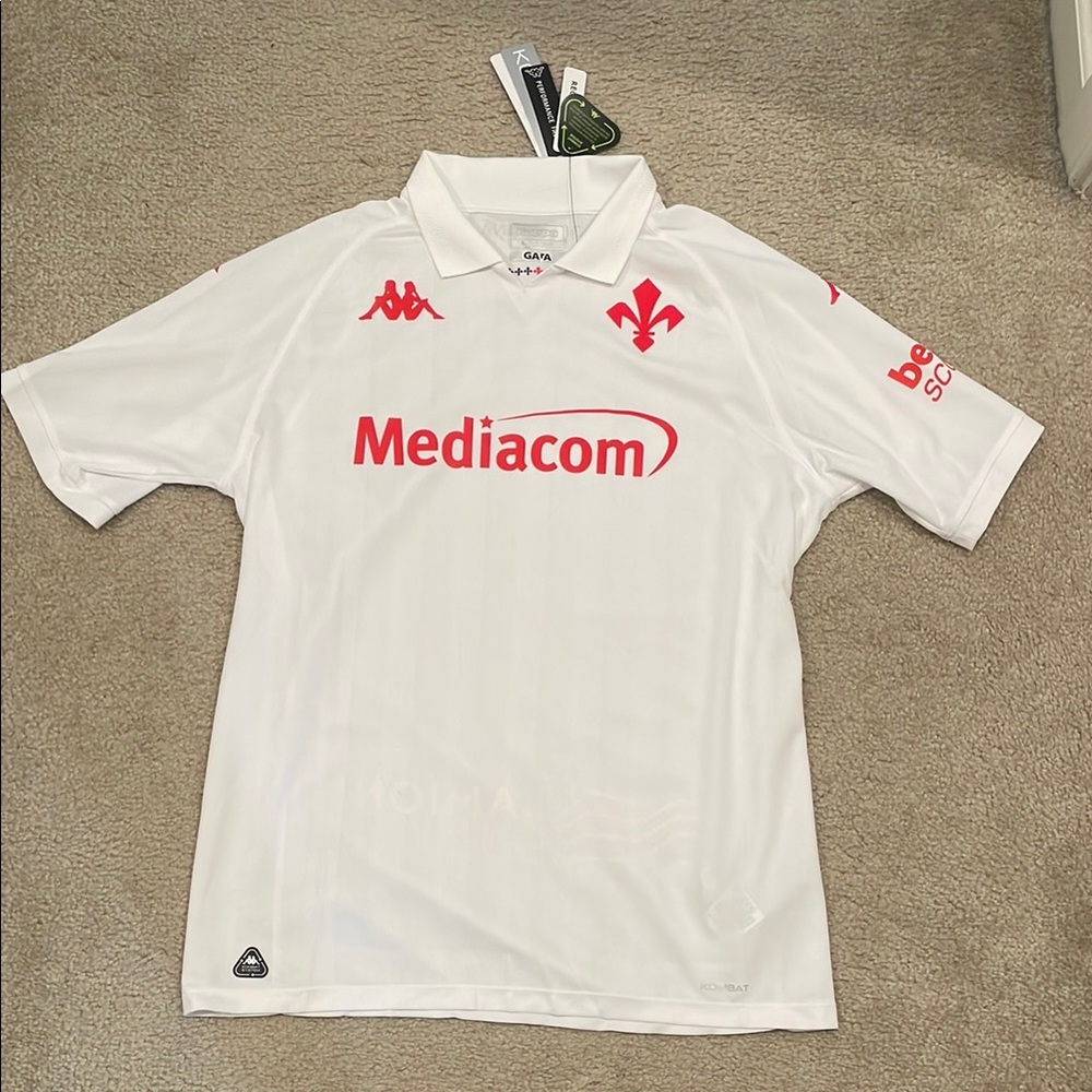 KAPPA FIORENTINA KOMBAT AWAY JERSEY 2024/25 men size L NWT